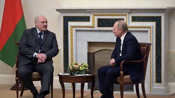 Путин Лукашенко - 俄罗斯卫星通讯社