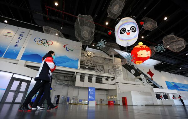 2022年北京冬奥会主新闻中心。 - 俄罗斯卫星通讯社