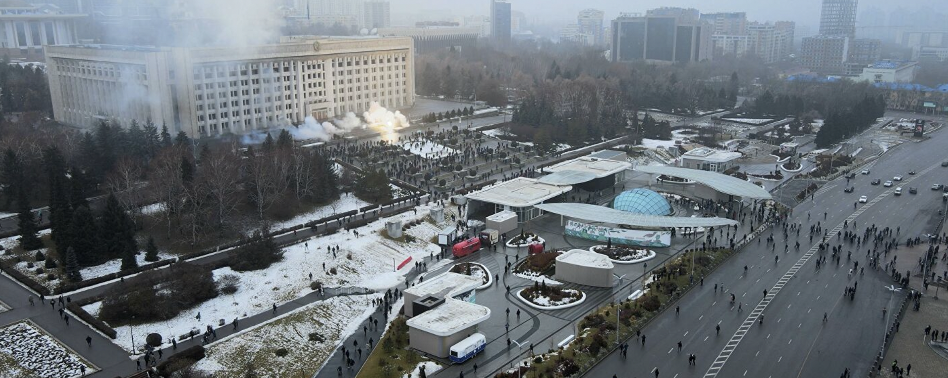 哈萨克斯坦暴乱所受损失总额增至2.2亿美元 - 俄罗斯卫星通讯社, 1920, 11.01.2022