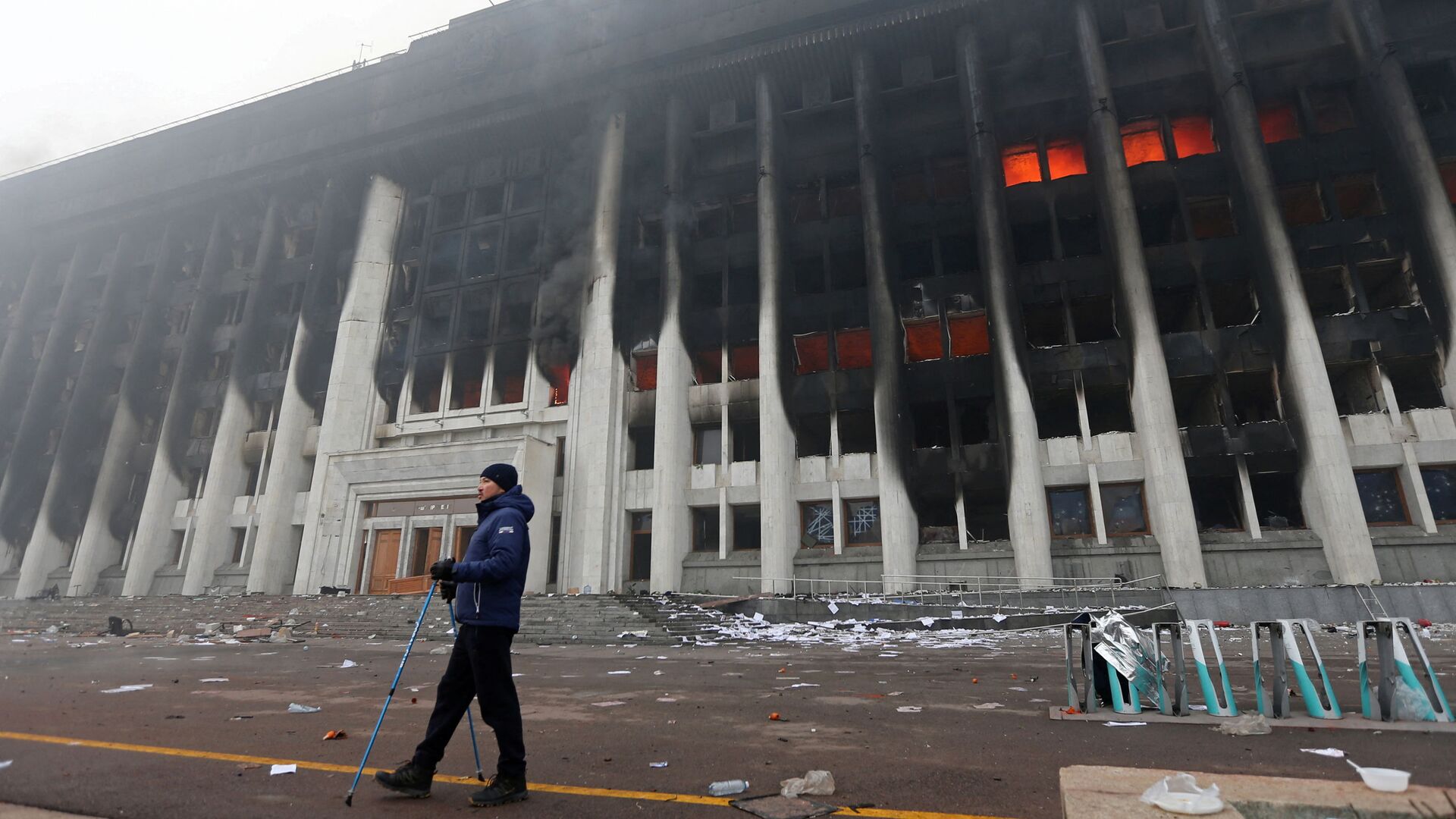俄外交部：哈萨克斯坦政府有必要调查一月大规模骚乱事件 - 俄罗斯卫星通讯社, 1920, 19.01.2022