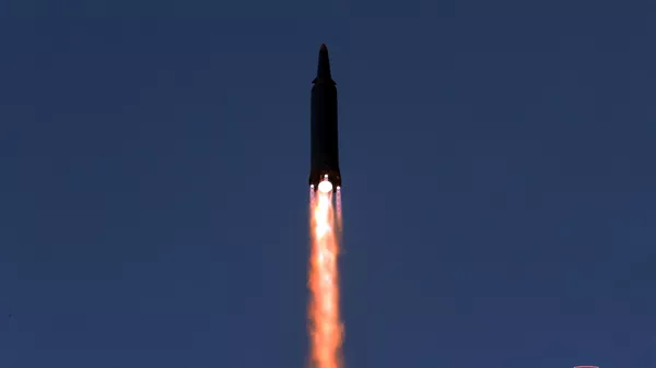 Запуск ракеты в КНДР  - 俄罗斯卫星通讯社