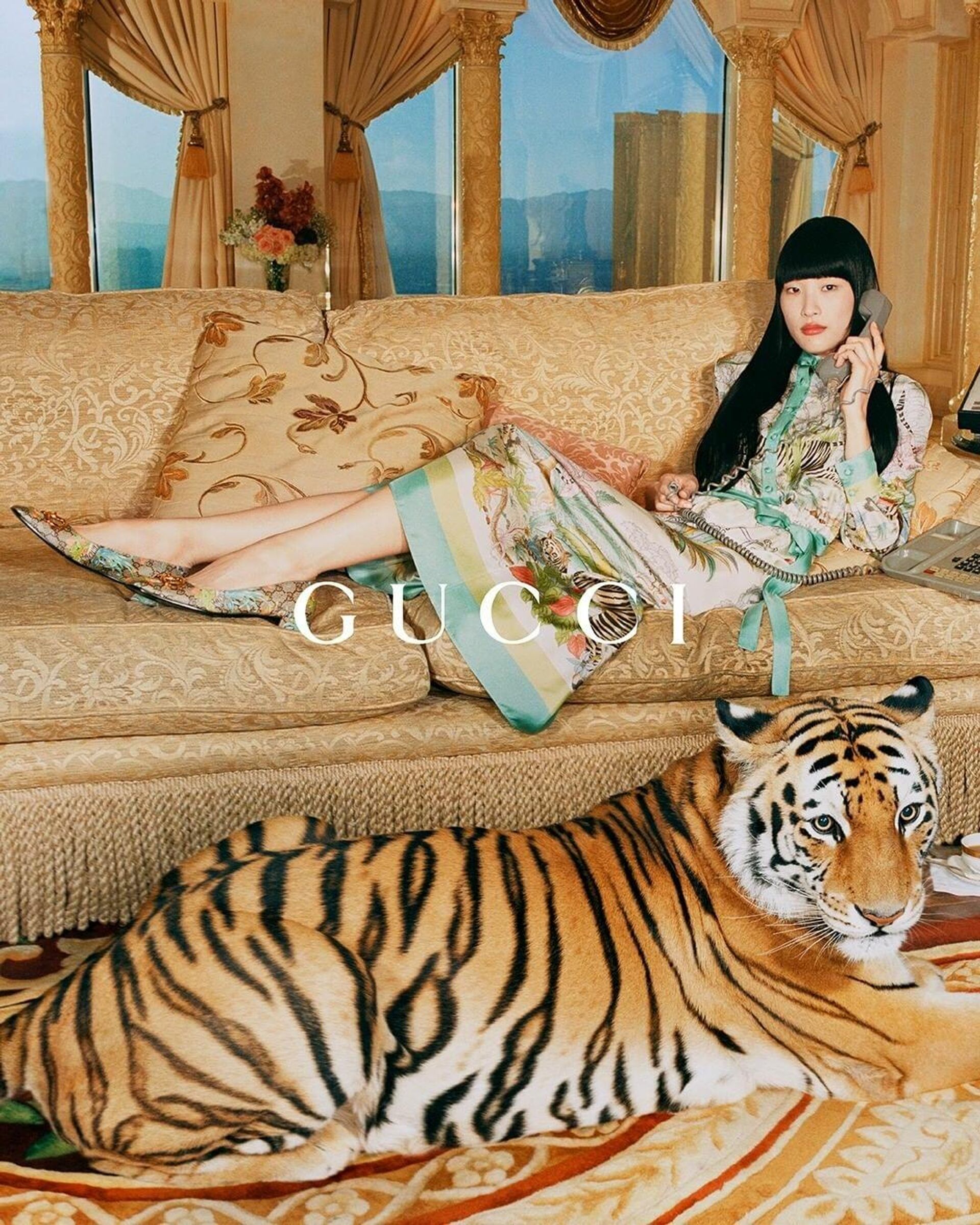 Gucci раскритиковали в сети за тигров в новой рекламе - 俄罗斯卫星通讯社, 1920, 20.01.2022