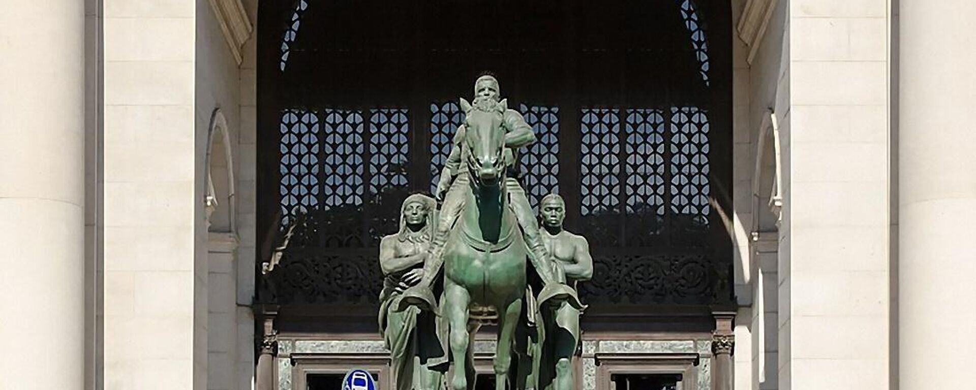 媒體：紐約一座西奧多•羅斯福的騎馬雕像被拆除 - 俄羅斯衛星通訊社, 1920, 21.01.2022
