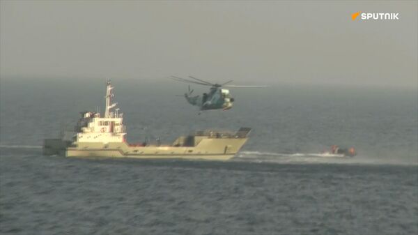 俄、中、伊海军在阿曼湾举行联合军演 - 俄罗斯卫星通讯社