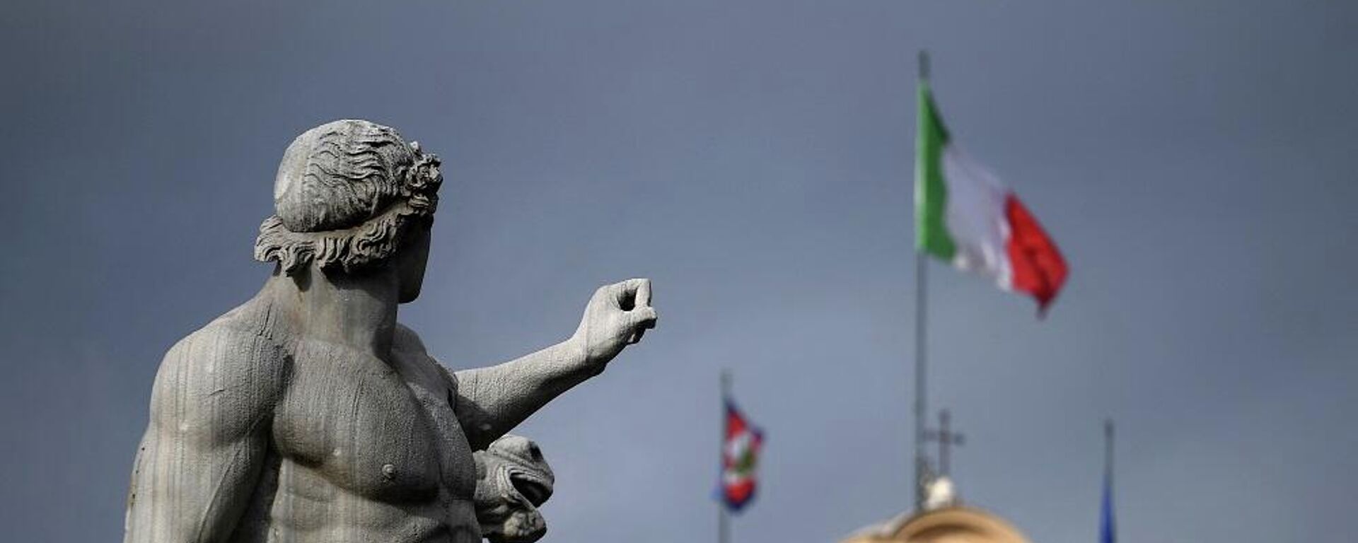 Италия Рим президентский дворец  Quirinale presidential palace выборы президент итальянский флаг - 俄羅斯衛星通訊社, 1920, 11.05.2023