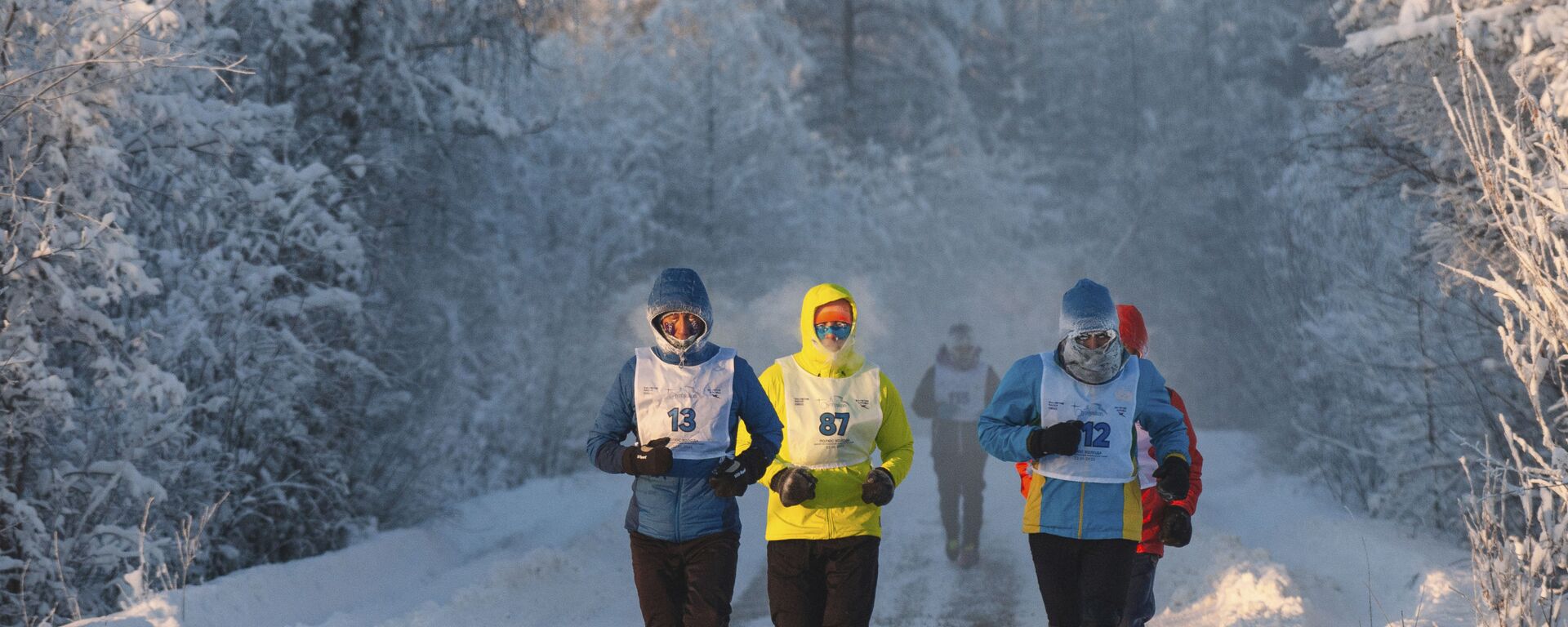 Участники Международного самого холодного в мире марафона в Якутии  - 俄羅斯衛星通訊社, 1920, 11.03.2022