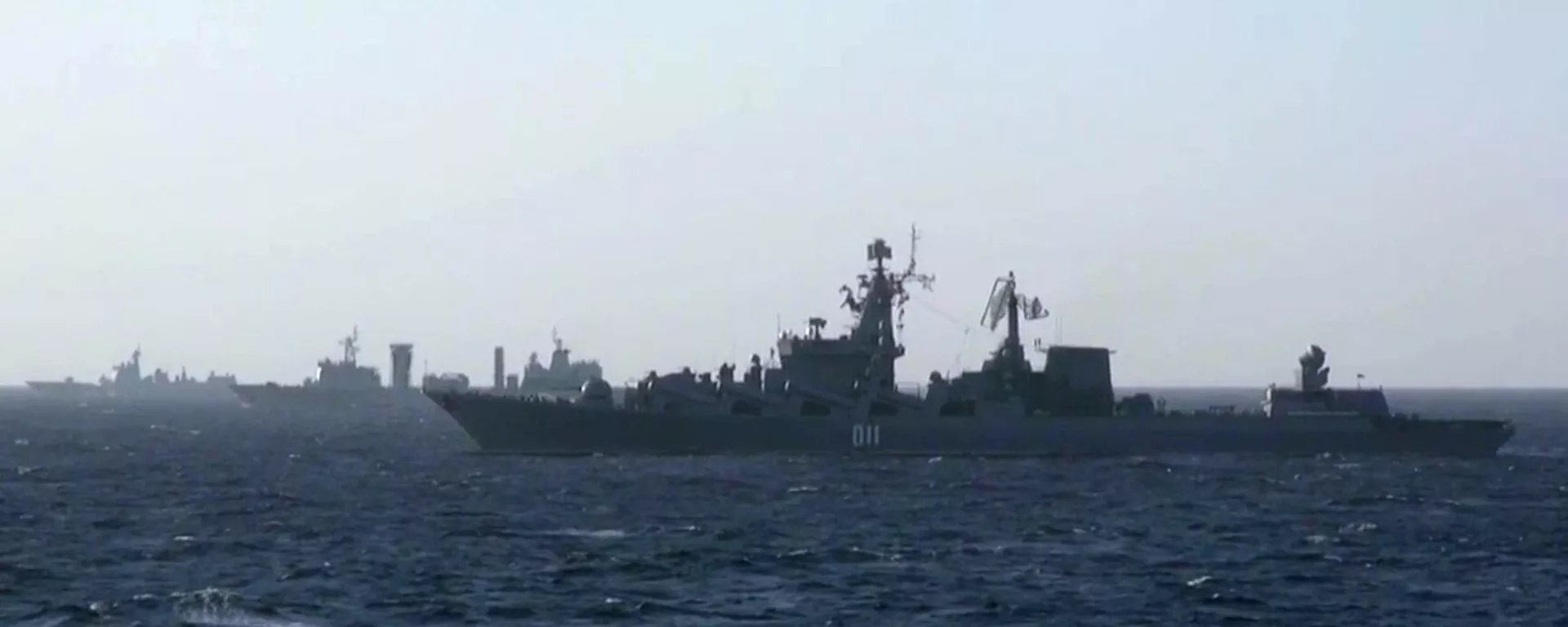 中國國防部：中俄海軍舉行反海盜聯合演習 - 俄羅斯衛星通訊社, 1920, 25.01.2022