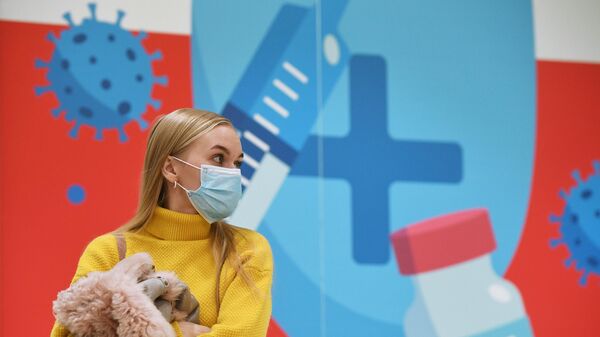 新西伯利亚一处新冠疫苗接种点 - 俄罗斯卫星通讯社