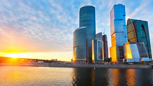 莫斯科城市商業中心的摩天大樓 - 俄羅斯衛星通訊社