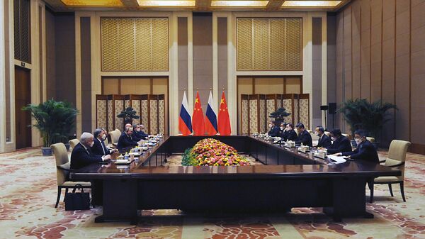 中俄首脑会晤 - 俄罗斯卫星通讯社