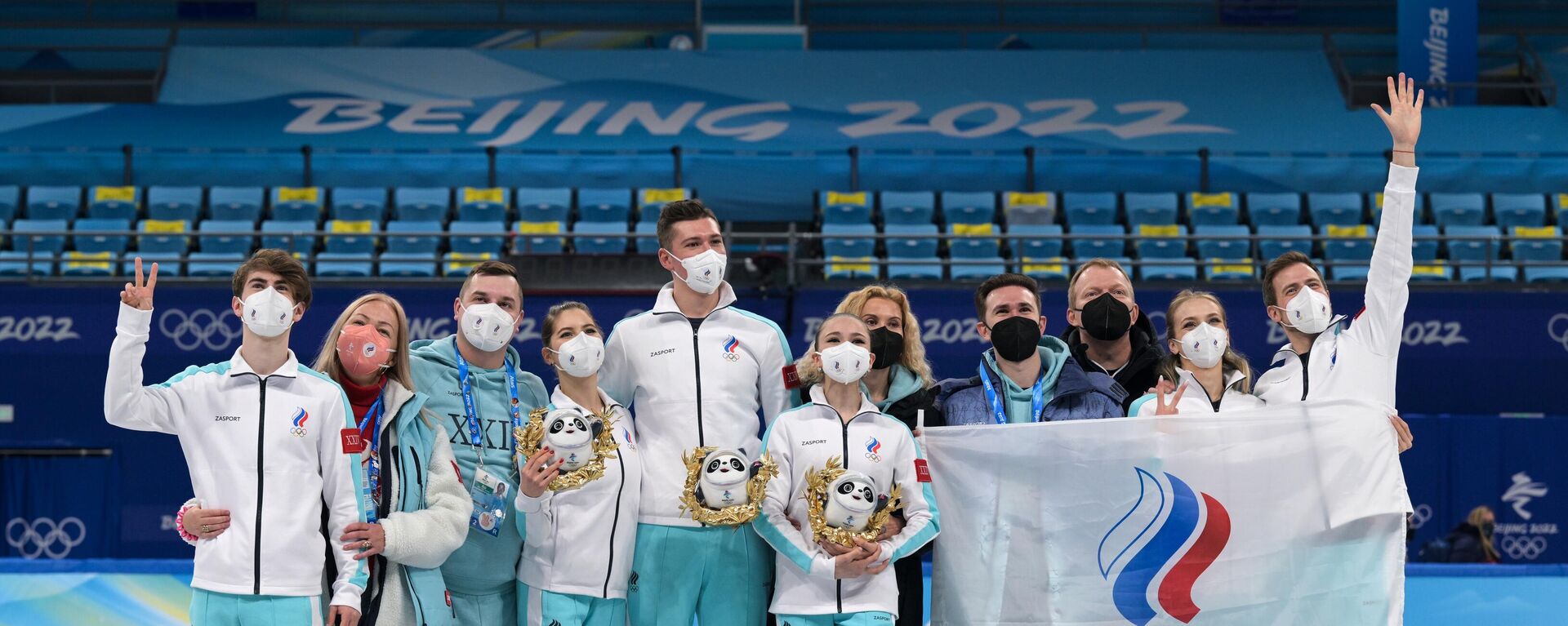 俄花樣滑冰隊在瓦利耶娃被取消參賽資格後失去2022北京奧運會的金牌 - 俄羅斯衛星通訊社, 1920, 07.02.2022
