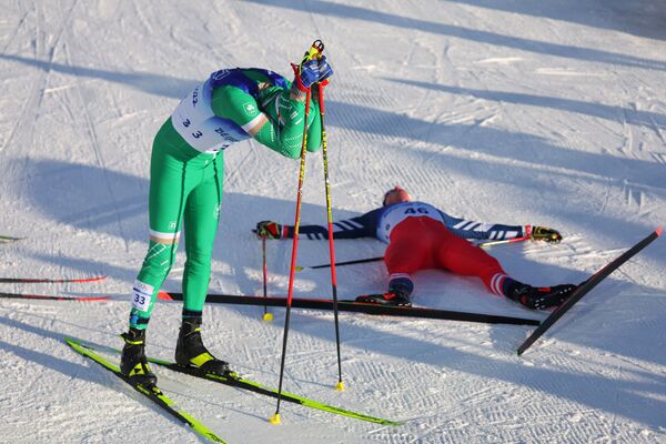 完成比赛的越野滑雪运动员。 - 俄罗斯卫星通讯社