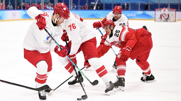 Олимпиада-2022. Хоккей. Мужчины. ОКР - Дания - 俄羅斯衛星通訊社