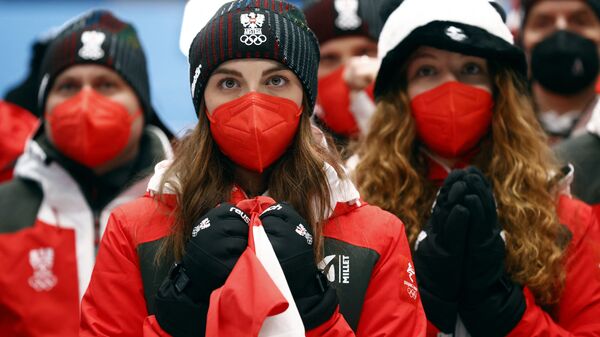 北京2022冬奥会上的奥地利运动员 - 俄罗斯卫星通讯社