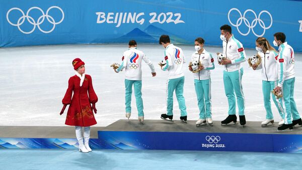 克宫对花滑团体赛颁奖仪式取消不予置评 - 俄罗斯卫星通讯社