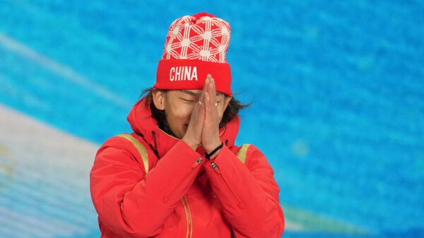 蘇翊鳴獲得北京冬奧會單板滑雪男子大跳台金牌 - 俄羅斯衛星通訊社