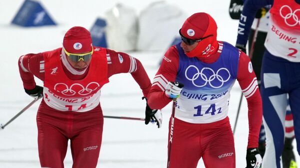 俄奥队越野滑雪男子团体短距离摘铜
