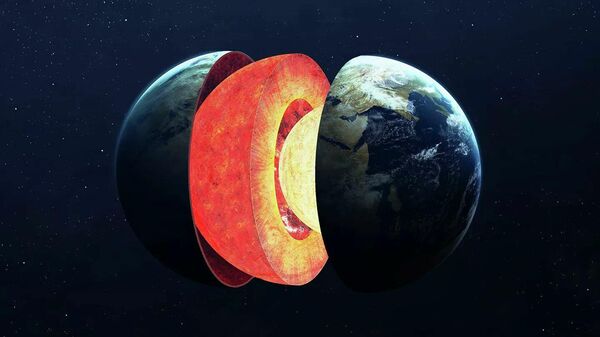 媒體：科學家發現地球內核中心是一個直徑1300公里的熾熱球體 - 俄羅斯衛星通訊社