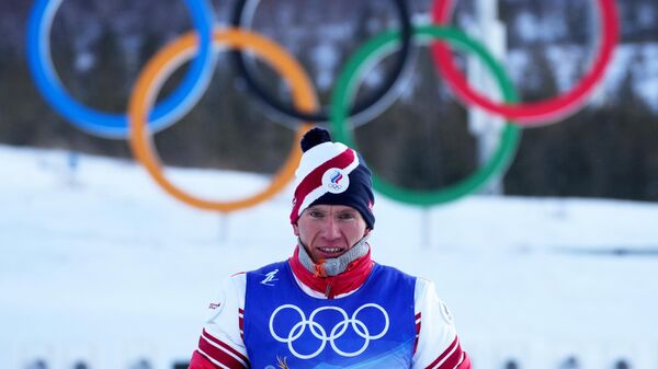 北京冬奧會上奪得三冠的俄羅斯滑雪運動員亞歷山大•博爾舒諾夫 - 俄羅斯衛星通訊社