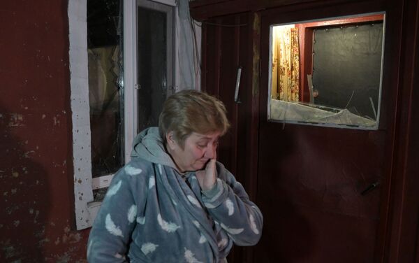 顿涅茨克“劳动”煤矿镇居民住宅被乌克兰军方炮火击中。 - 俄罗斯卫星通讯社