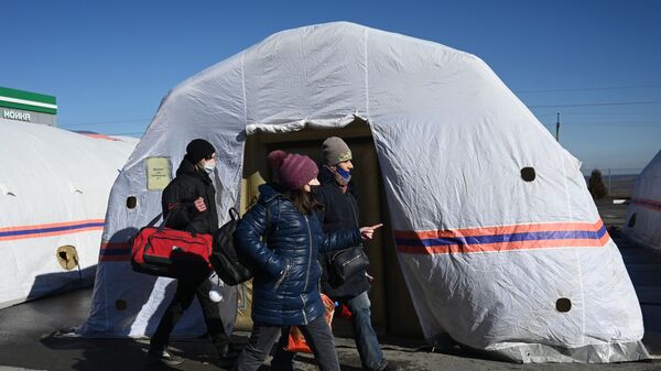 俄莫斯科州结束接收顿巴斯难民的高度准备状态 - 俄罗斯卫星通讯社