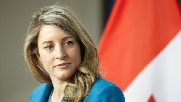 加拿大外交部长梅拉妮•若利 - 俄罗斯卫星通讯社
