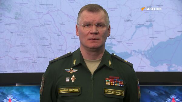 俄国防部发言人科纳申科夫主持媒体吹风会 - 俄罗斯卫星通讯社