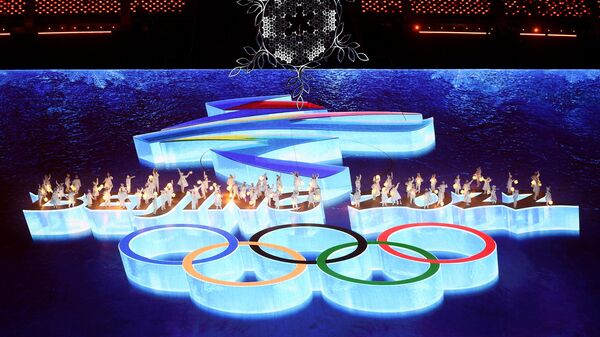 在北京第24届冬奥会闭幕式上 - 俄罗斯卫星通讯社