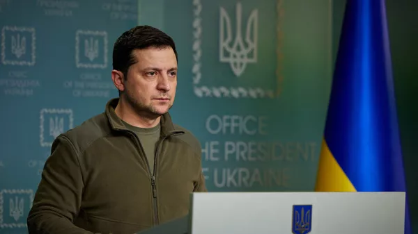 Президент Украины Владимир Зеленский - 俄羅斯衛星通訊社