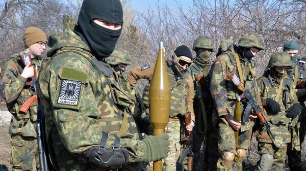 乌克兰“亚速团”武装分子 - 俄罗斯卫星通讯社