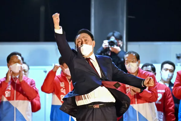韓國最大在野黨國民力量黨候選人尹錫悅當選第20屆韓國總統 韓國最大在野黨國民力量黨候選人尹錫悅當選第20屆韓國總統 - 俄羅斯衛星通訊社