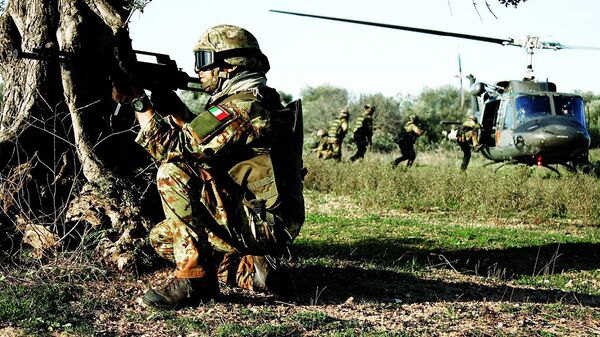 意大利士兵 - 俄罗斯卫星通讯社