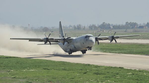 C-130J Hercules II 軍用運輸機 - 俄羅斯衛星通訊社