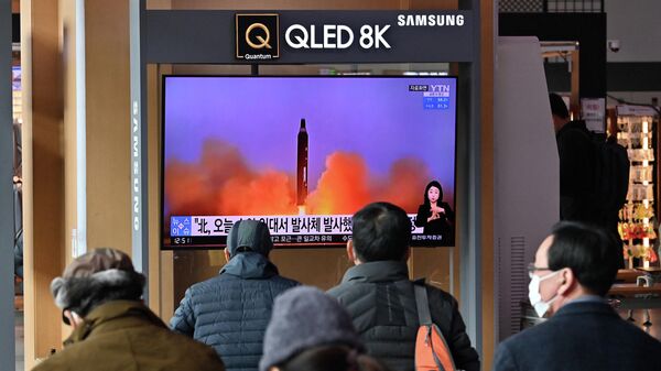 North Korean missile test - 俄羅斯衛星通訊社