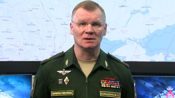 俄罗斯国防部发言人伊戈尔·科纳申科夫少将 - 俄罗斯卫星通讯社