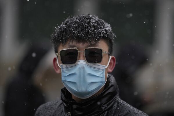 北京市民接收新冠核酸檢測。 - 俄羅斯衛星通訊社