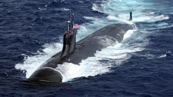 美国康涅狄格号核潜艇 - 俄罗斯卫星通讯社