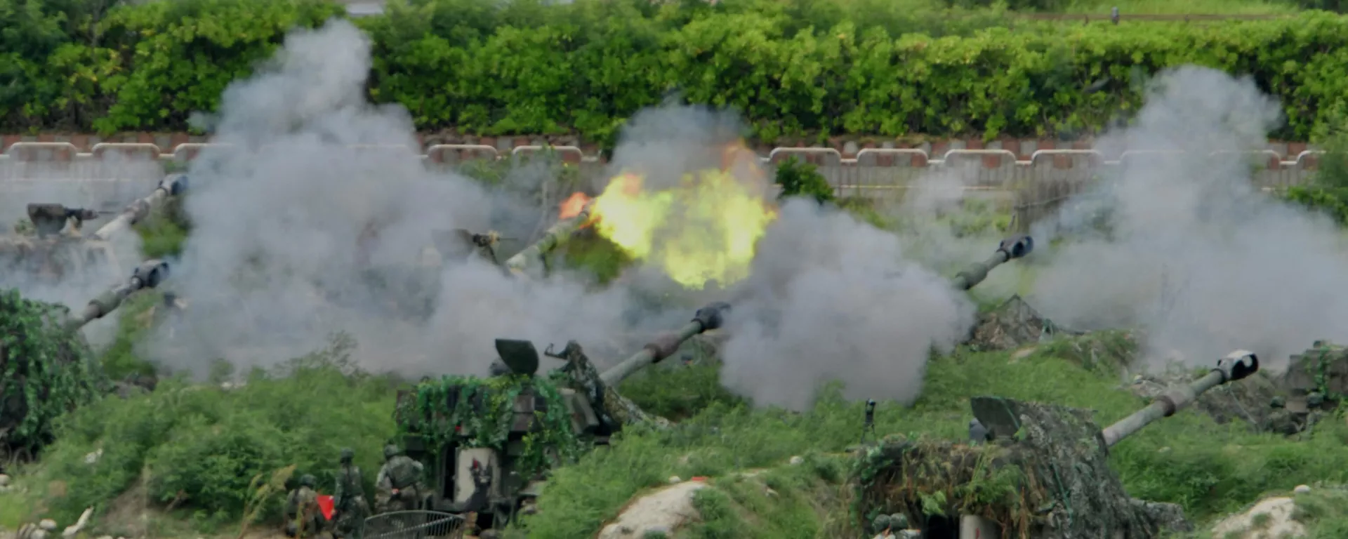 台軍在2020年漢光軍演中使用美國M109A2式自行榴炮 - 俄羅斯衛星通訊社, 1920, 25.03.2022
