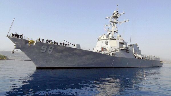 美国海军福里斯特·舍曼号驱逐舰 - 俄罗斯卫星通讯社