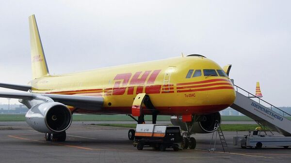 DHL的貨運郵件飛機 - 俄羅斯衛星通訊社