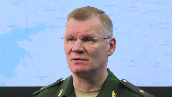 俄罗斯国防部发言人伊戈尔·科纳申科夫少将 - 俄罗斯卫星通讯社