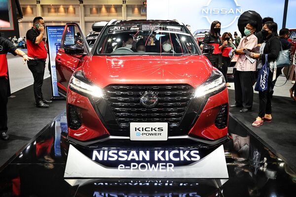 日本日产Kicks e-Power电动汽车。 - 俄罗斯卫星通讯社