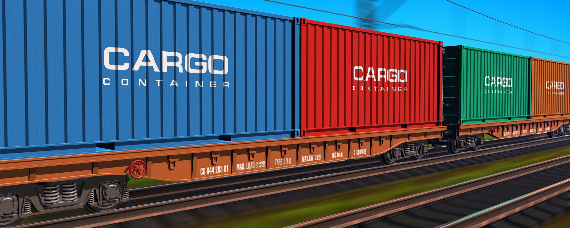 集装箱班列 - 俄罗斯卫星通讯社, 1920, 16.02.2026