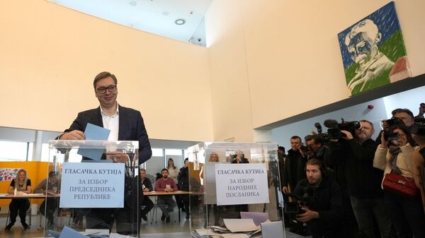 克宮祝賀武契奇的政黨在塞爾維亞議會選舉中獲勝 - 俄羅斯衛星通訊社