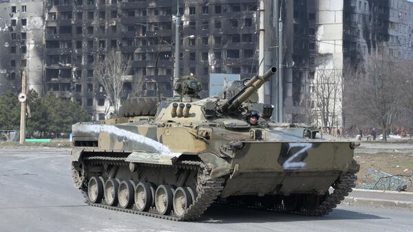俄BMP-3步兵战车 - 俄罗斯卫星通讯社