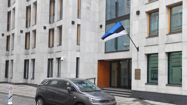 位于莫斯科的爱沙尼亚大使馆 - 俄罗斯卫星通讯社