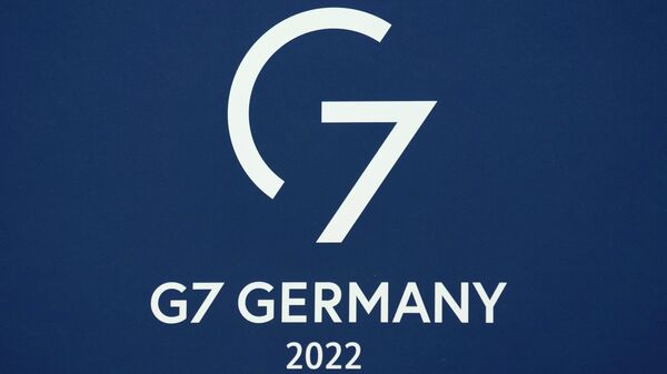Логотип председательства Германии в G7 в 2022 году - 俄罗斯卫星通讯社
