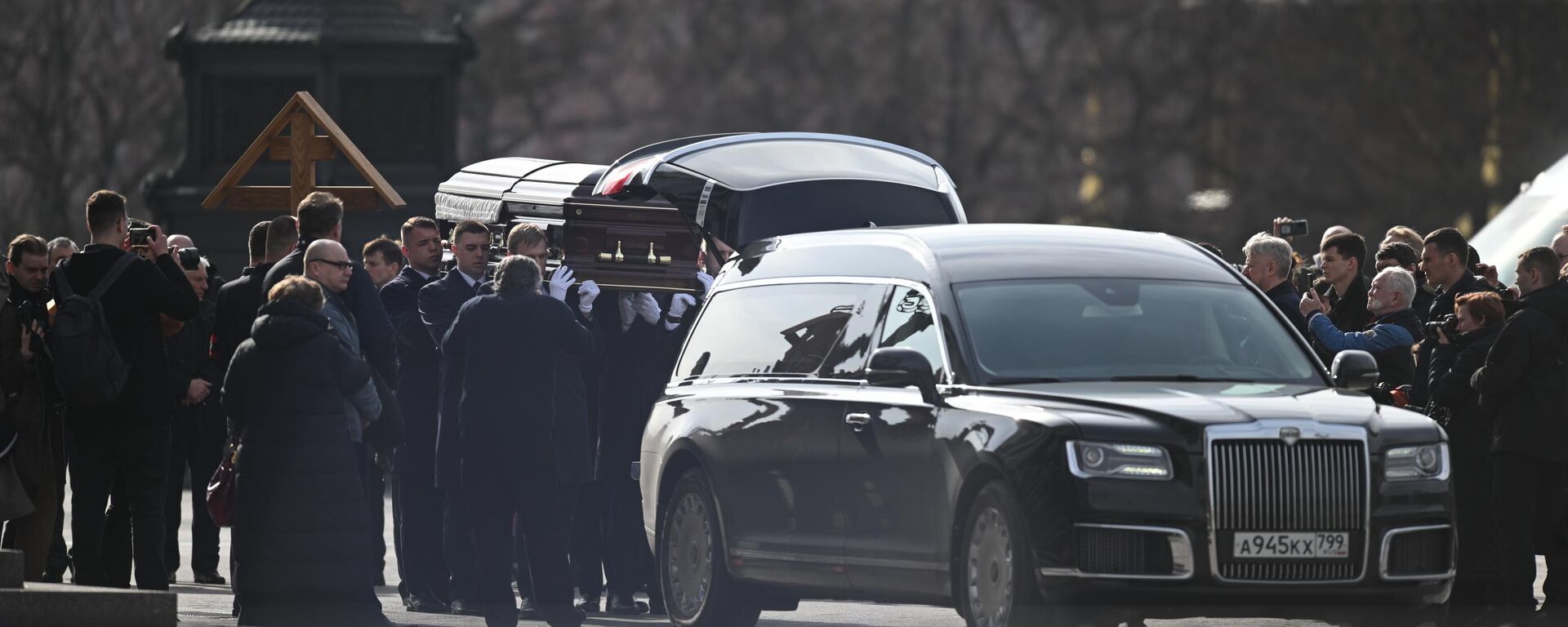 俄政治家日里诺夫斯基在莫斯科新圣女公墓下葬 - 俄罗斯卫星通讯社, 1920, 08.04.2022