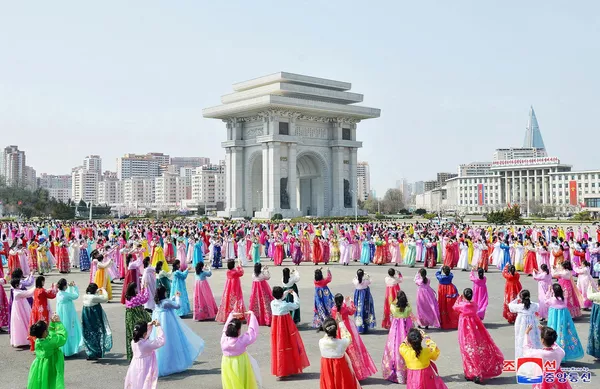朝鮮舉行活動慶祝金正恩執政10週年。 朝鮮舉行活動慶祝金正恩執政10週年。 - 俄羅斯衛星通訊社