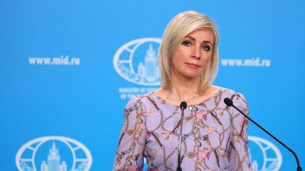 俄羅斯外交部發言人瑪麗亞•扎哈羅娃 - 俄羅斯衛星通訊社